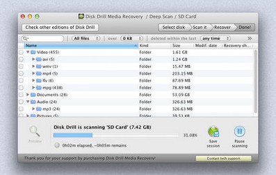 Disk Drill Media Recovery for mac版 2.5.432