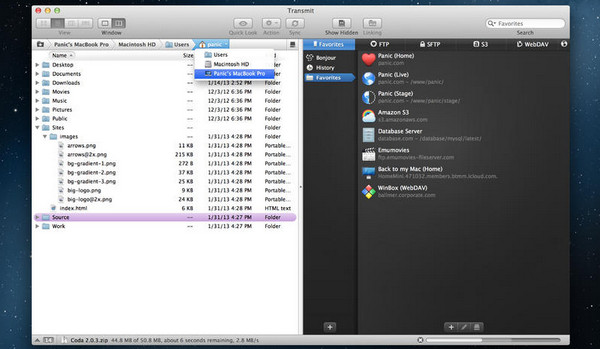 Transmit Mac版 5.1.1 免費版