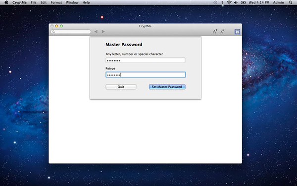 CryptMe Mac版 2.0