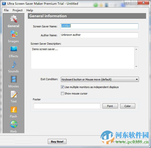 Ultra Screen Saver Maker (屏幕保護制作軟件) 3.6.2 官方版