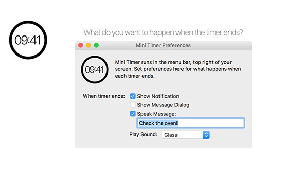 Mini Timer Mac版 1.0