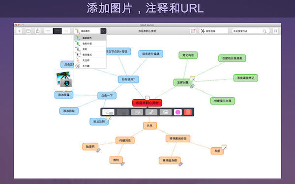 Mind Vector for mac版 1.3