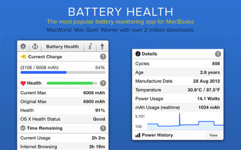 battery health for mac版 5.4