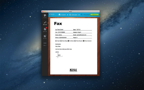 iFax for Mac版 2.4