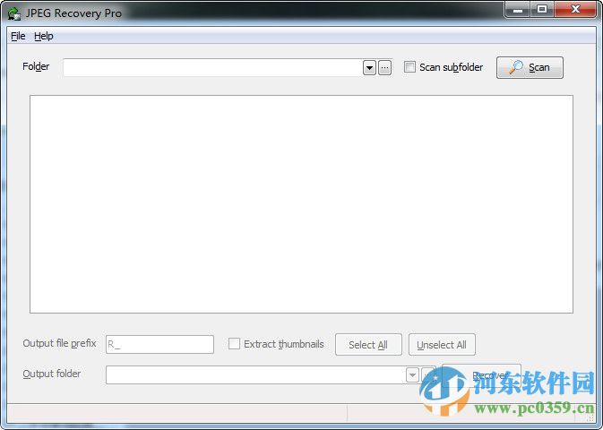 jpeg recovery pro(<a href=http://www.stslhw.cn/zt/zphf/ target=_blank class=infotextkey>圖片恢復</a>) 6.0 綠色免費版