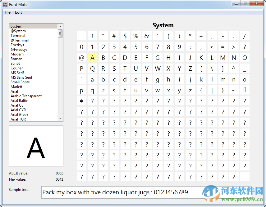 Font Mate(字體瀏覽器) 1.1.1 綠色版