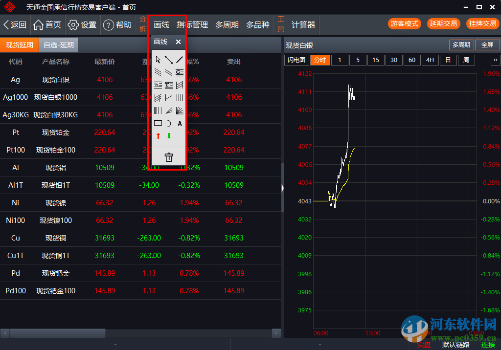 天通金行情交易客戶端 1.1.06 官方版