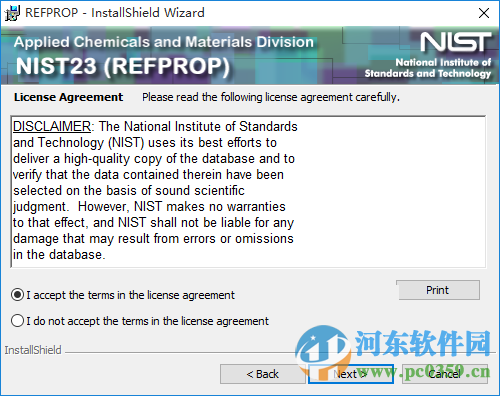 refprop(制冷劑物性查詢運算軟件)附中文教程 9.1 最新免費版