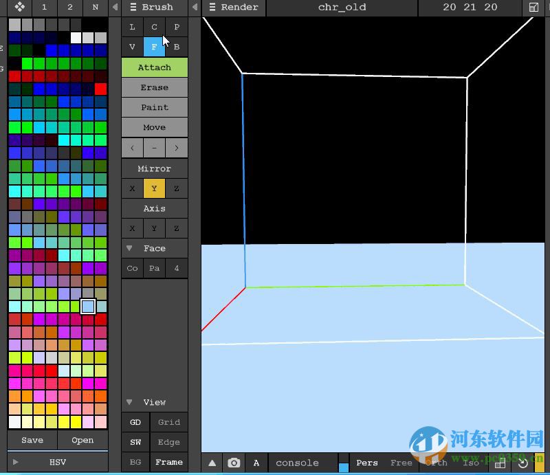 magicavoxel(像素建模軟件)for WIN/MAC 附教程 0.98.2 官方最新版