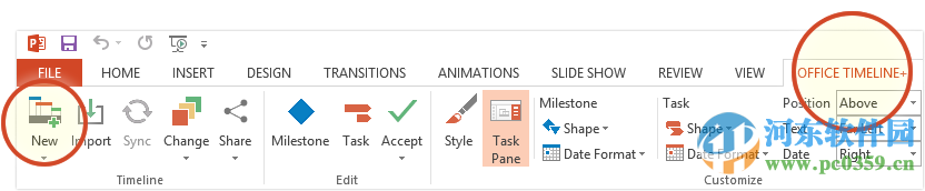 ppt時(shí)間軸插件(Office Timeline)下載 3.62.00.00 免費(fèi)版