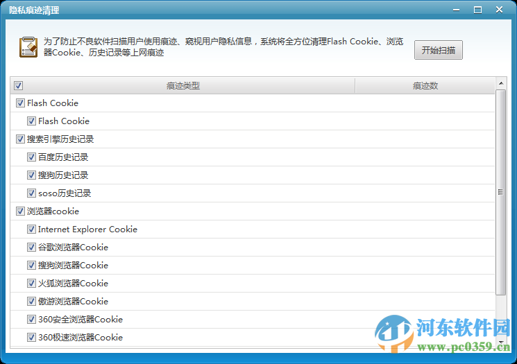 瑞星隱私痕跡清理工具 7.0.0.2 免費(fèi)版