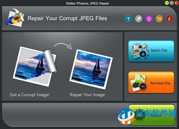 Stellar Phoenix JPEG Repair (jpeg圖片修復(fù)工具)附注冊(cè)碼 3.0 免費(fèi)版