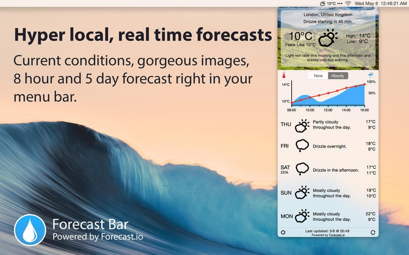 Forecast Bar(天氣軟件) 2.8