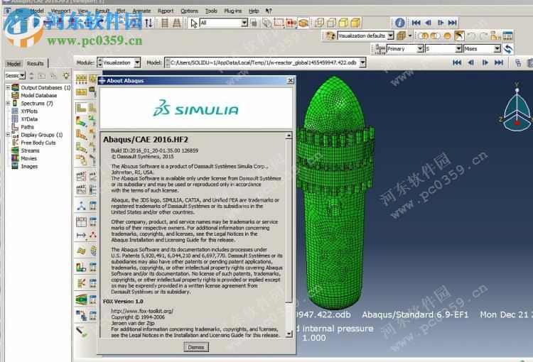 DS SIMULIA ABAQUS 2016 HF2 免費(fèi)版