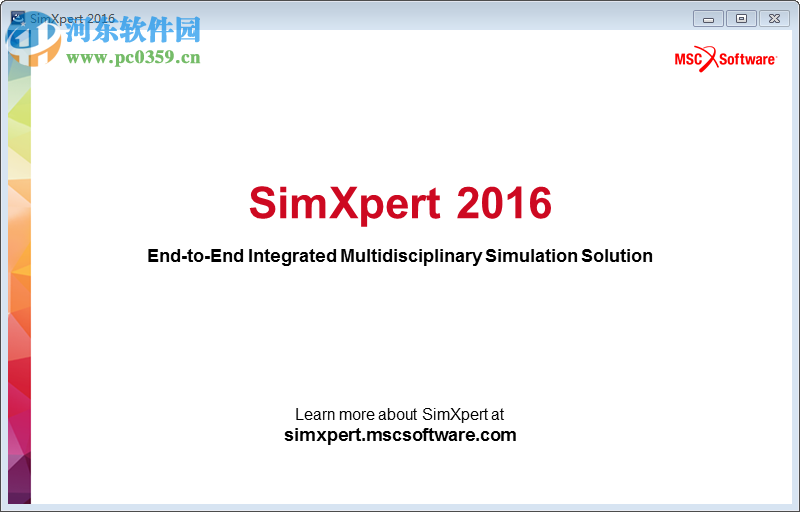 MSC SimXpert 2016 64位 免費版