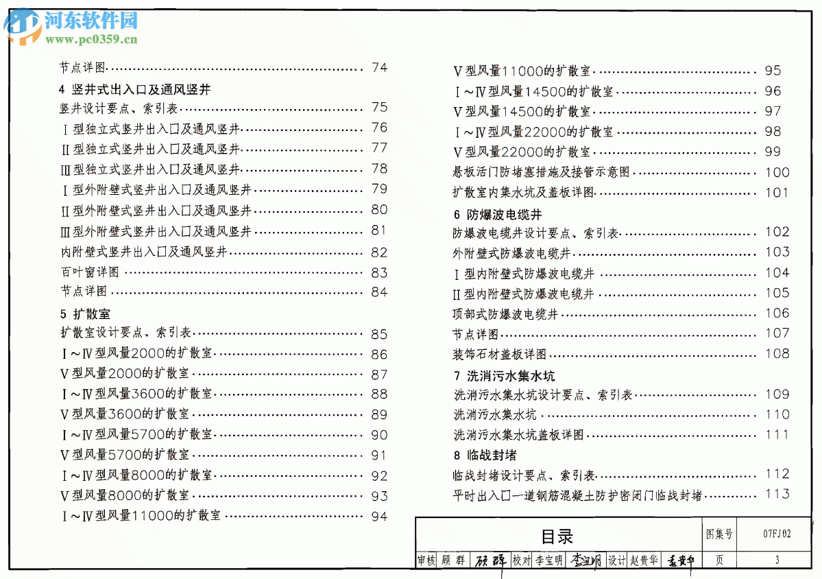 07fj02人防圖集下載 pdf電子版