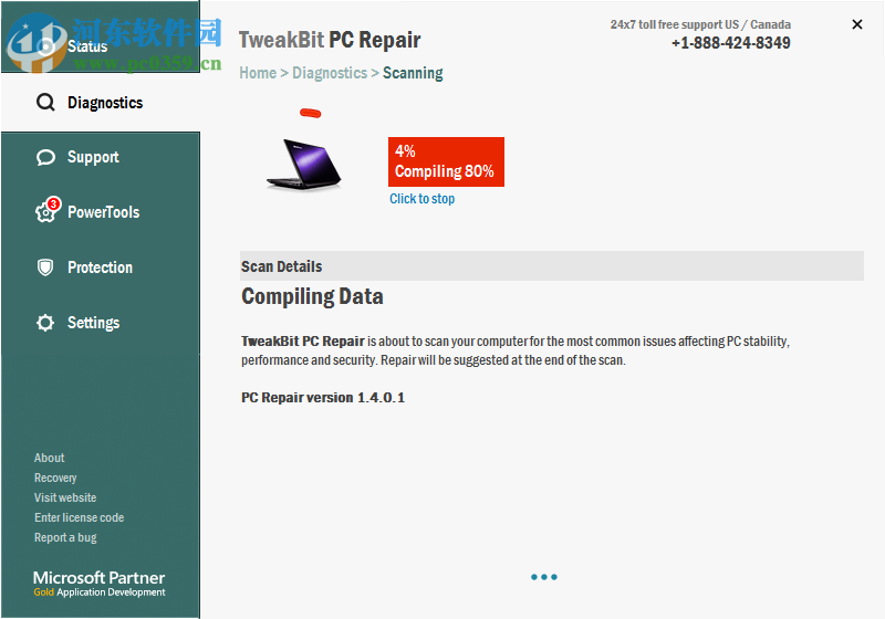 TweakBit PC Repair(系統(tǒng)<a href=http://www.stslhw.cn/zt/xtljql/ target=_blank class=infotextkey>垃圾清理</a>) 1.4.0.1 官方版