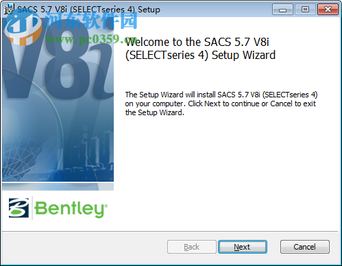 Bentley SACS V8i下載(SELECTSeries 4) 05.06.02.03 免費(fèi)版