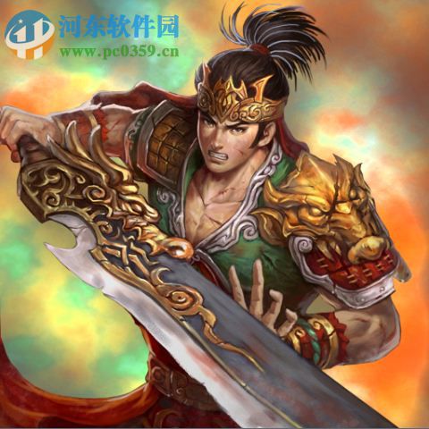 三國志13pk版超帥男武將高清頭像MOD 綠色免費(fèi)版