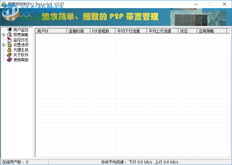 帶寬鎖控制中心下載 2.01 綠色免費(fèi)版