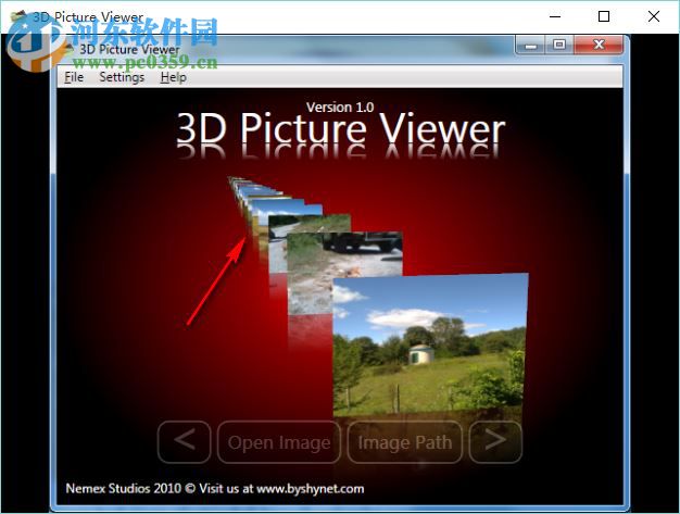 3D Picture Viewer(3D圖片瀏覽器) 1.0 英文綠色免費(fèi)版