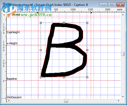 字體制作軟件(Font Creator Program) 4.1 中文漢化版