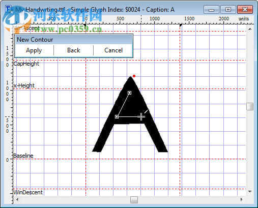 字體制作軟件(Font Creator Program) 4.1 中文漢化版