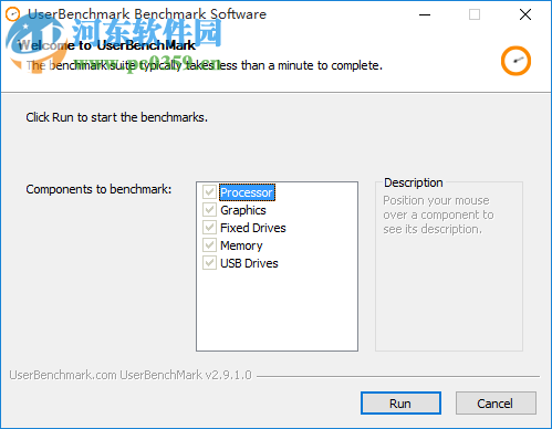 UserBenchmark(電腦性能測試軟件) 2.9.1.0 官方版