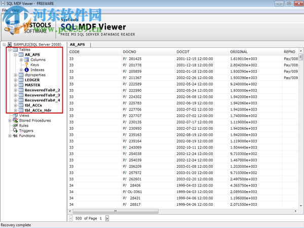 SQL MDF Viewer(mdf文件查看修改器) 1.0 漢化版