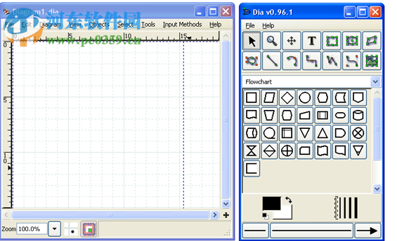 Dia Diagram Editor(流程圖繪制軟件) 0.97.2 中文版