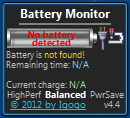 Battery Meter(筆記本電池監(jiān)視) 4.4 英文綠色版