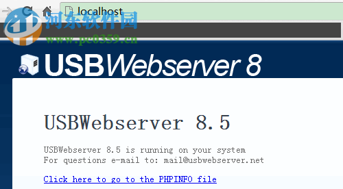 usbwebserver下載(快速架設(shè)網(wǎng)站環(huán)境工具)  附使用教程 8.6 中文綠色版