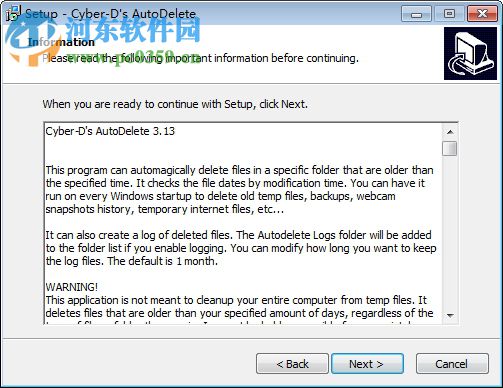 文件自動刪除工具(Cyber-D’s Autodelete)下載 3.13 免費版