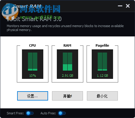 智能內(nèi)存釋放工具(iobit smart ram) 3.0 綠色中文版