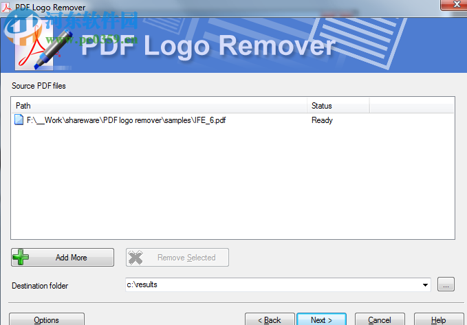 PDF去水印工具(SoftOrbits PDF Logo Remover)