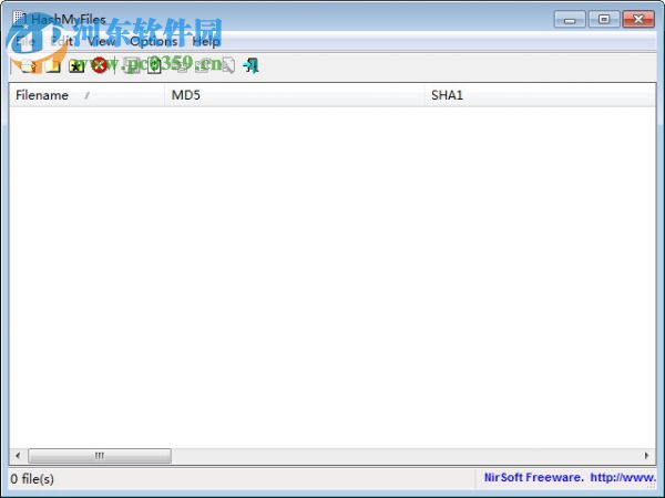 MD5效驗(yàn)文件HashMyFiles 2.3.5 綠色版