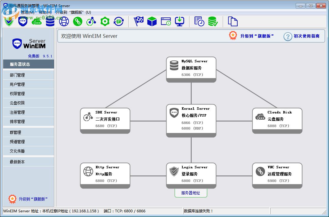 助訊通服務(wù)端(WinEIM Server) 9.10.1 官方版