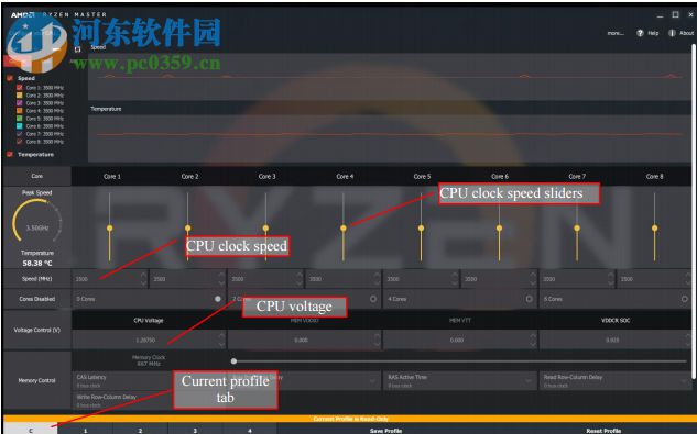 AMD Ryzen Master(銳龍超頻工具) 1.3.0.623 官方中文版