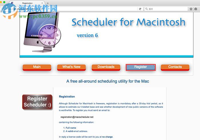 Scheduler for Macintosh 6.1.3