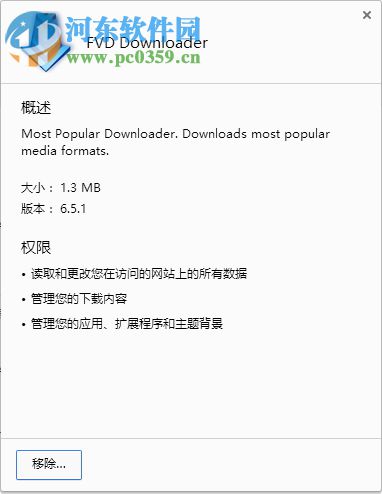 fvd downloader插件 6.5.1 官方版