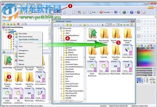 Axialis CursorWorkshop(極品光標制作軟件)下載 6.3.3.0 綠色免費版