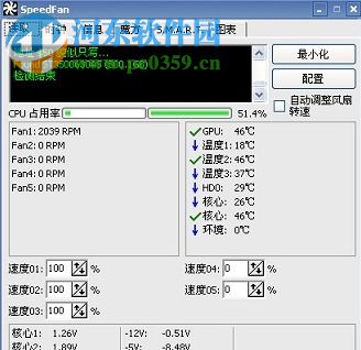 cpu風(fēng)扇轉(zhuǎn)速調(diào)節(jié)軟件下載 4.51 漢化中文版