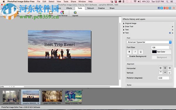 photopad image editor for Mac 3.10