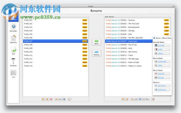 FileBot for Mac 4.7.10