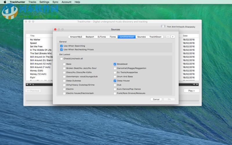 Trackhunter for Mac 1.15