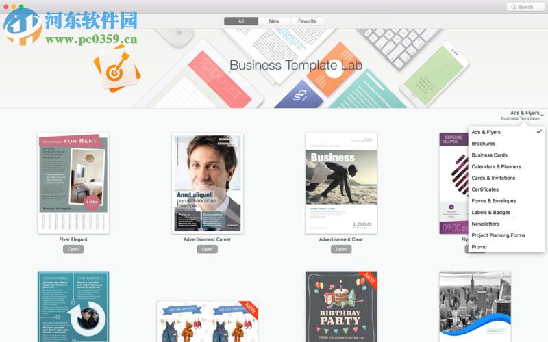 Business Templates Lab for Mac(Pages模板軟件) 3.1.6