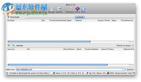 aMule for Mac 2.3.2