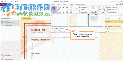 數(shù)字筆記珍寶(Gem for OneNote)下載 40.1.1.258 免費版