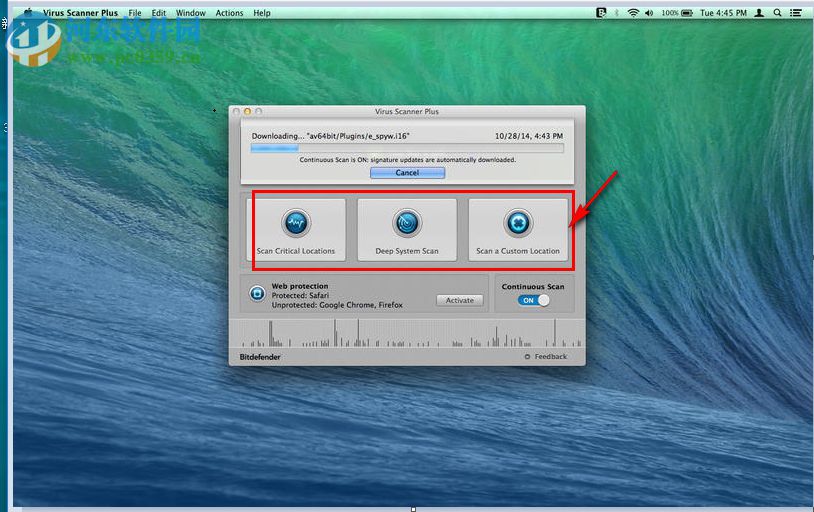 Virus Scanner Plus for Mac（病毒查殺軟件） 3.9