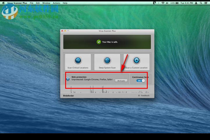 Virus Scanner Plus for Mac（病毒查殺軟件） 3.9